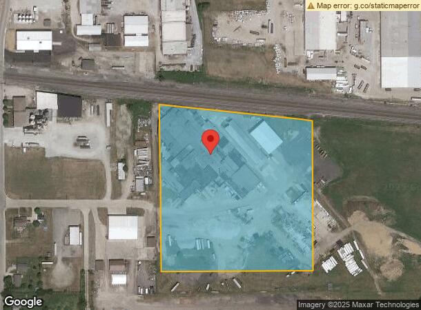  900 E Wabash Ave, Nappanee, IN Parcel Map