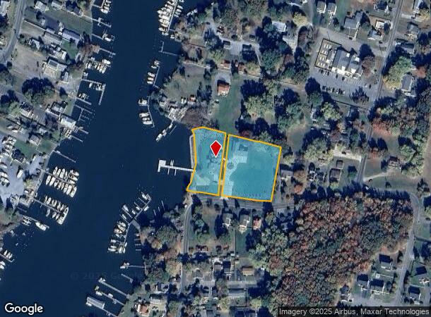 6054 Drum Point Rd, Deale, MD Parcel Map