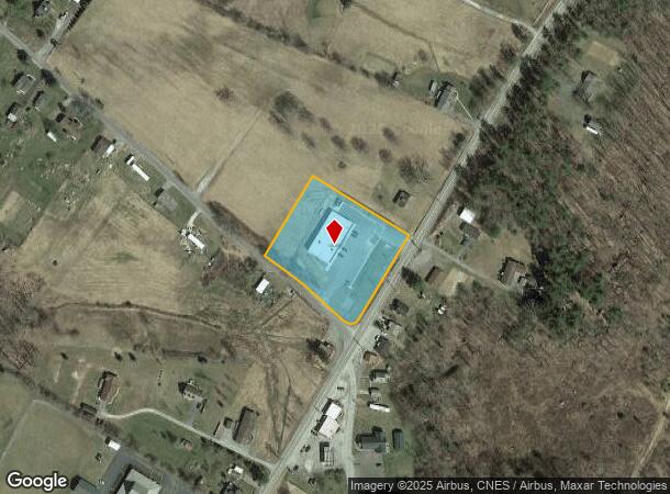  6885 Hinton Rd, Lerona, WV Parcel Map