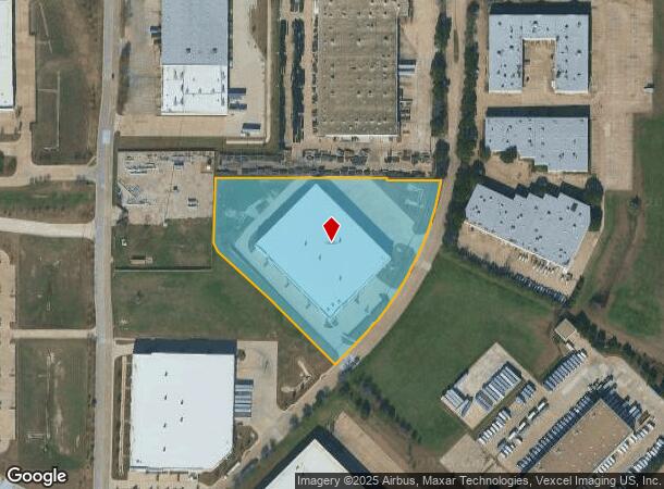  9091 Autobahn Dr, Dallas, TX Parcel Map