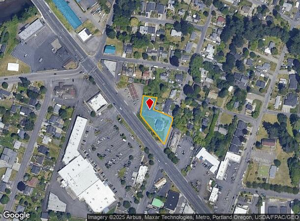  493 E St, Washougal, WA Parcel Map