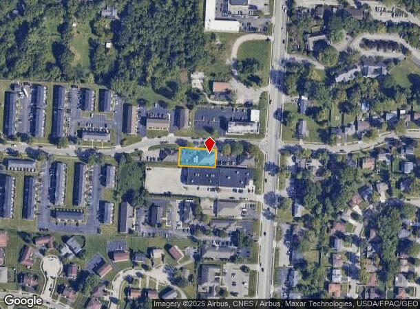  2425 Deewood Dr, Columbus, OH Parcel Map