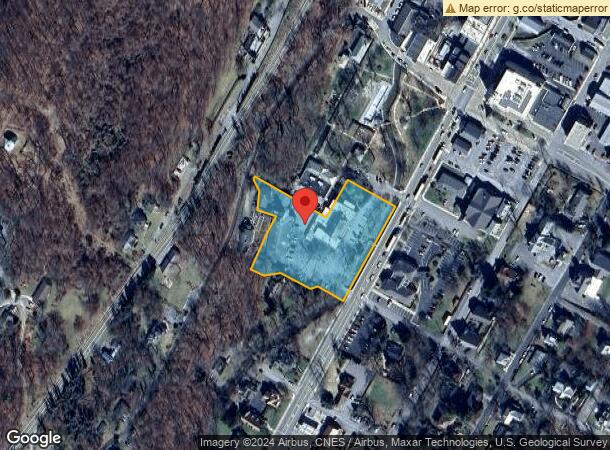  110 S Washington St, Berkeley Springs, WV Parcel Map