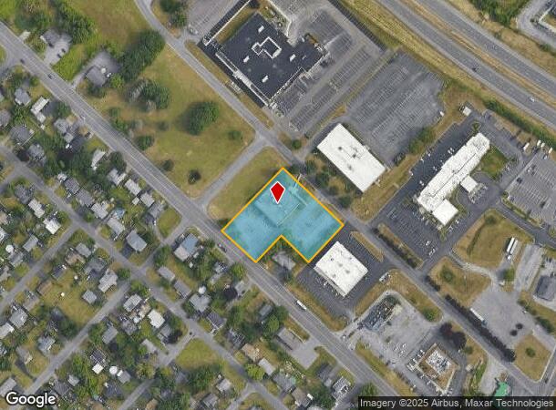  125 Elwood Davis Rd, Syracuse, NY Parcel Map