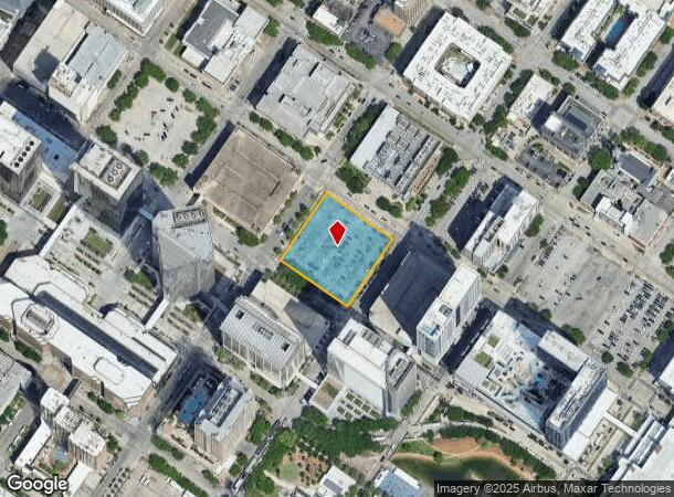  814 La Branch St, Houston, TX Parcel Map