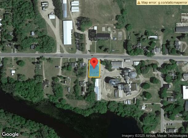  210 E Prosper Rd, Falmouth, MI Parcel Map