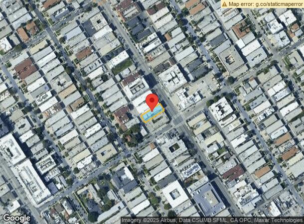  3679 Motor Ave, Los Angeles, CA Parcel Map