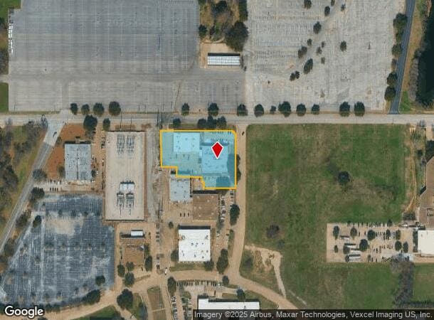 711 Directors Dr, Arlington, TX Parcel Map