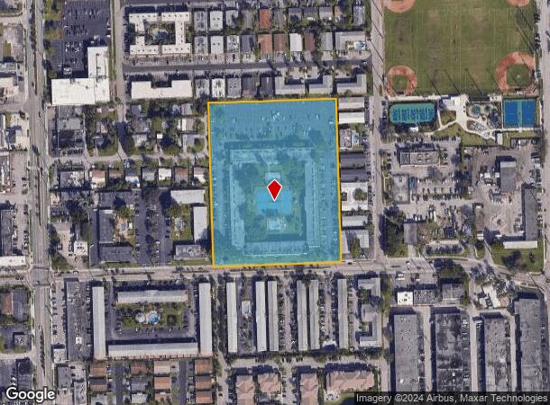  251 Ne 38Th St, Oakland Park, FL Parcel Map