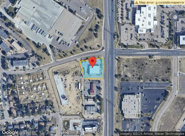  3765 Verde Dr, Colorado Springs, CO Parcel Map