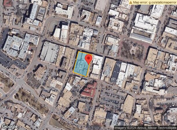  116 W San Francisco St, Santa Fe, NM Parcel Map