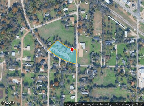 629 Central Ave, Newark, TX Parcel Map