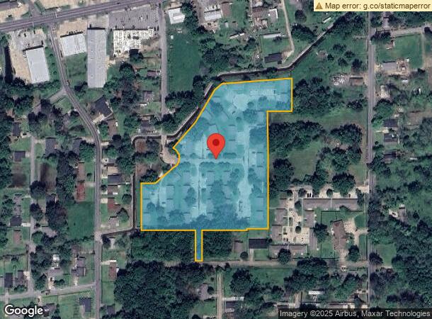  100 Rowan Cir, Monroe, LA Parcel Map