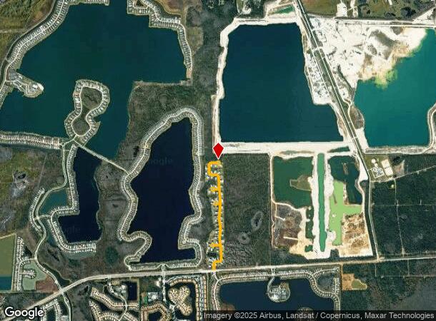 19787 Panther Island Blvd, Estero, FL Parcel Map
