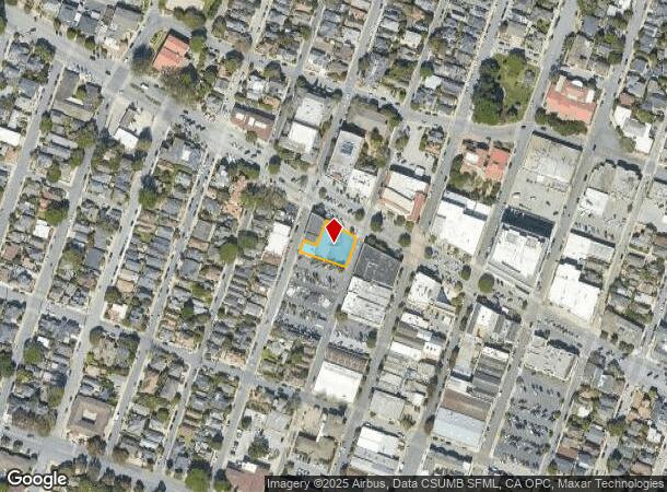  601 Lighthouse Ave, Pacific Grove, CA Parcel Map