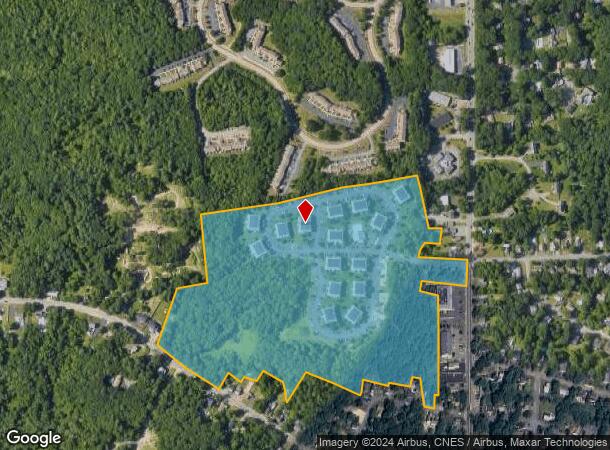  212 Bedford St, Abington, MA Parcel Map