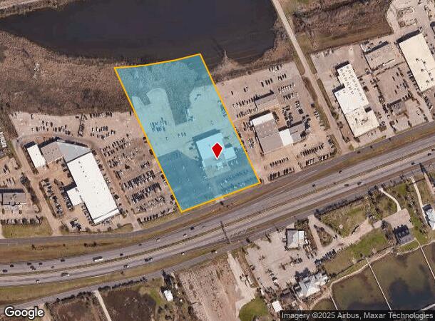 7802 Broadway St, Galveston, TX Parcel Map