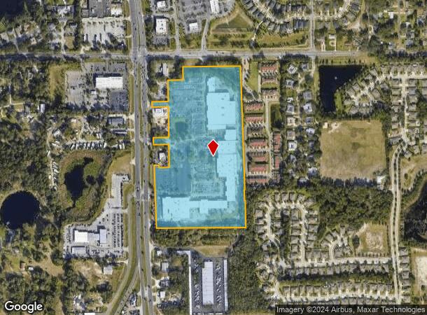  2523 S Woodland Blvd, Deland, FL Parcel Map