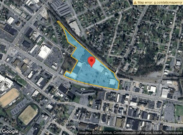  801 W Broad St, Waynesboro, VA Parcel Map