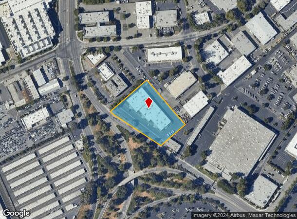  1725 De La Cruz Blvd, Santa Clara, CA Parcel Map