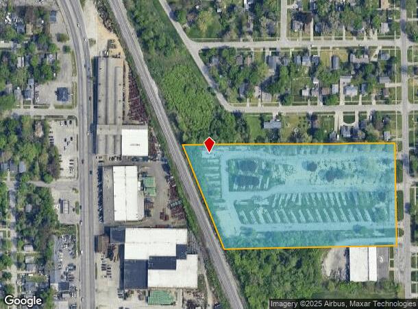  2701 Branch Rd, Flint, MI Parcel Map
