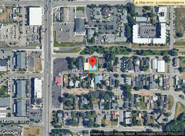  1345 Dakota St, Missoula, MT Parcel Map