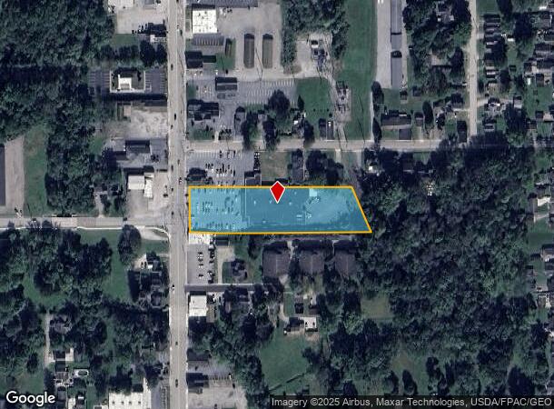 529 N Main St, Hubbard, OH Parcel Map