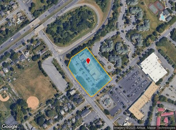 1001 W 7Th St, Frederick, MD Parcel Map