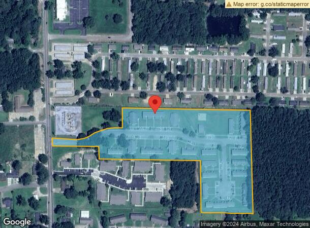  500 N Lehmberg Rd, Columbus, MS Parcel Map