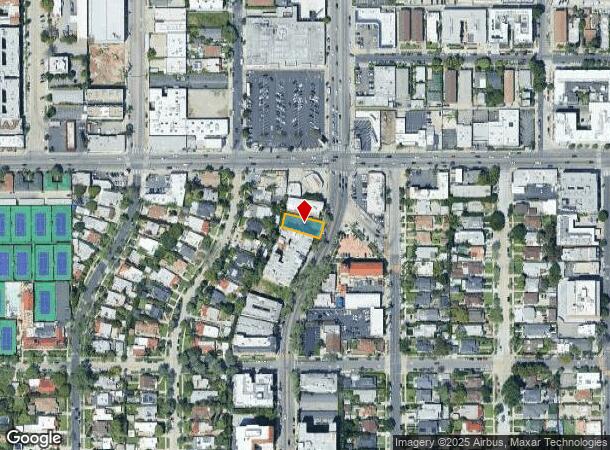  643 N Rossmore Ave, Los Angeles, CA Parcel Map