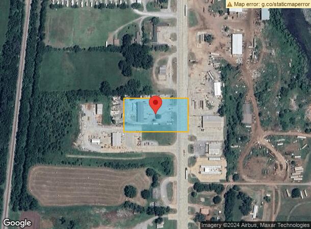  1205 S Chouteau Ave, Chouteau, OK Parcel Map