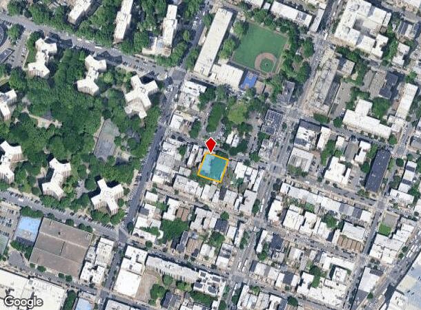 374 E 155Th St, Bronx, NY Parcel Map
