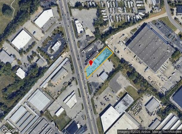  1165 E New Circle Rd, Lexington, KY Parcel Map