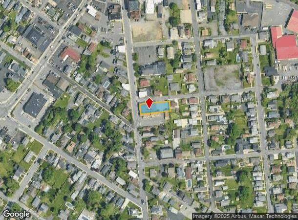 201 Chestnut St, Scranton, PA Parcel Map