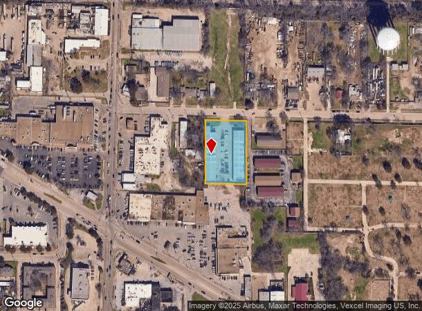 1114 Perry St, Irving, TX Parcel Map