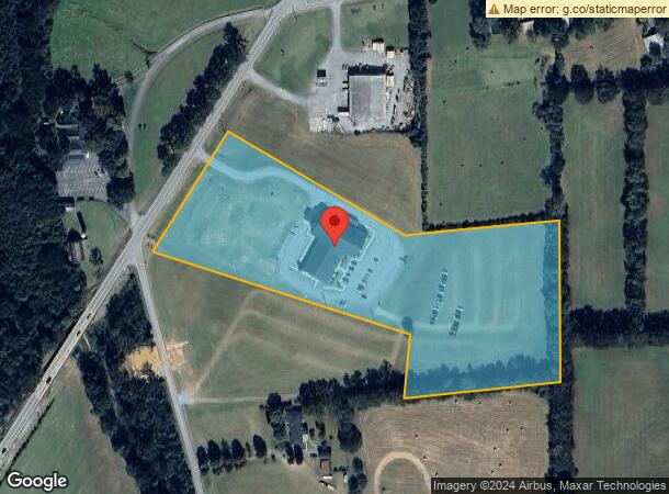  1611 Fayetteville Hwy, Lynchburg, TN Parcel Map