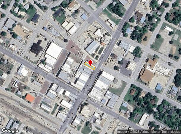  222 N Mason St, Bowie, TX Parcel Map