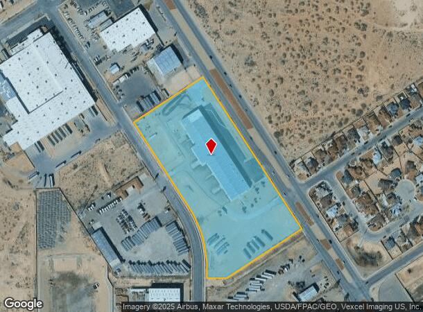381 S Darrington Rd, El Paso, TX Parcel Map