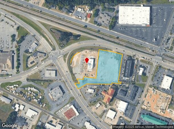 1725 Memorial Dr, Waycross, GA Parcel Map