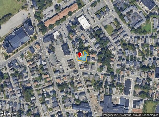  168 Harrison St, Providence, RI Parcel Map