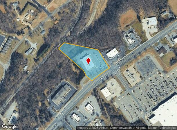 485 Old Franklin Tpke, Rocky Mount, VA Parcel Map