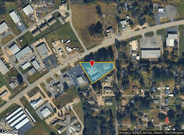 1205 N Lemon St, Beebe, AR Parcel Map