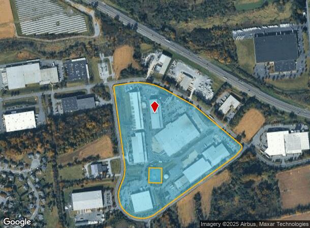 900 Hemlock Rd, Morgantown, PA Parcel Map