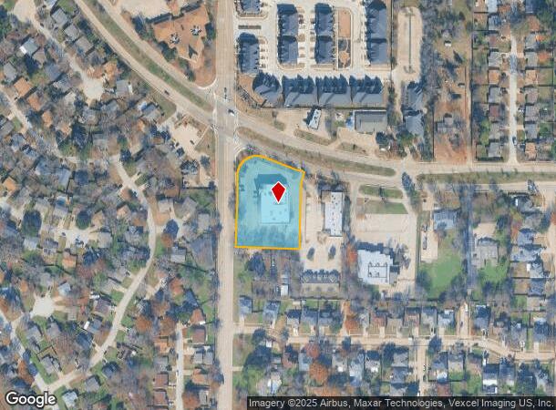  4208 Sw Green Oaks Blvd, Arlington, TX Parcel Map