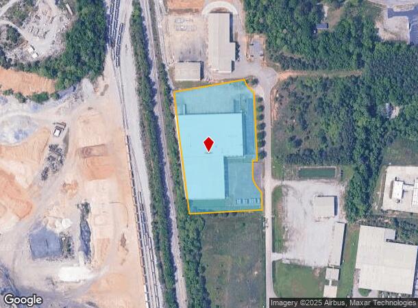  241 Commercial Park Cir, Calera, AL Parcel Map