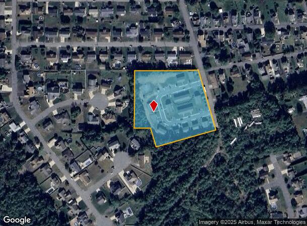 124 Lemko St, Olyphant, PA Parcel Map