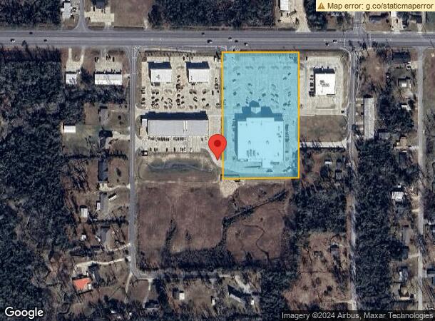  1351 Sam Houston Jones Pky, Lake Charles, LA Parcel Map