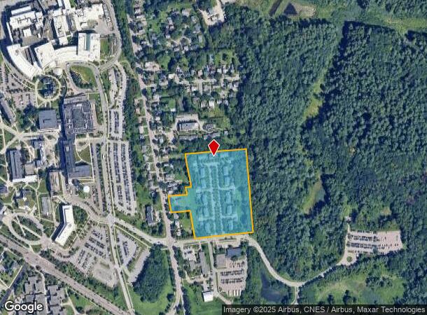 12 Centennial Ct, Burlington, VT Parcel Map