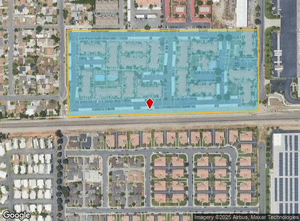  200 S Linden Ave, Fontana, CA Parcel Map