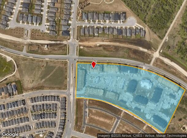  8001 E William Cannon Dr, Austin, TX Parcel Map